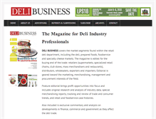 Tablet Screenshot of delibusiness.com